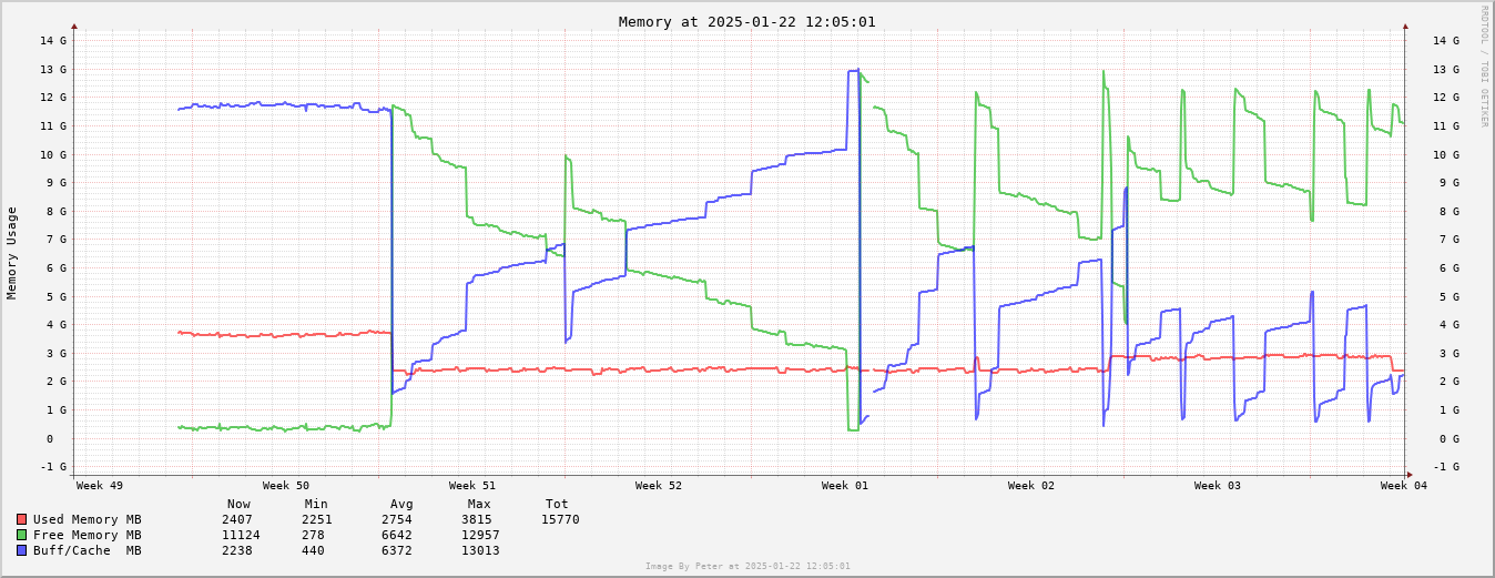 Memory Usage Month