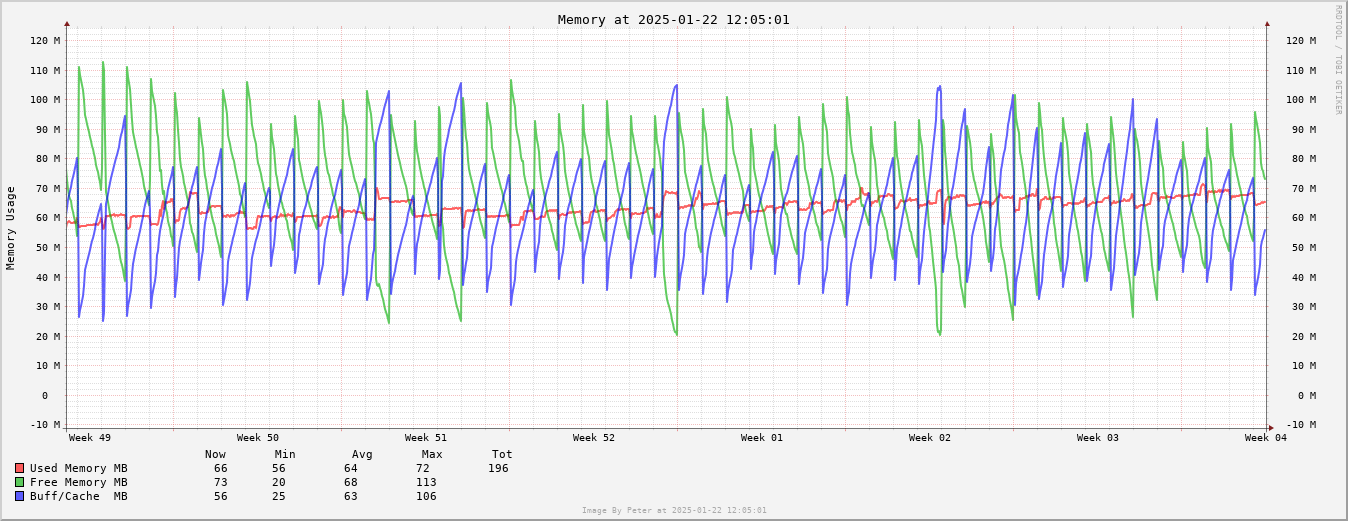 Memory Usage Month